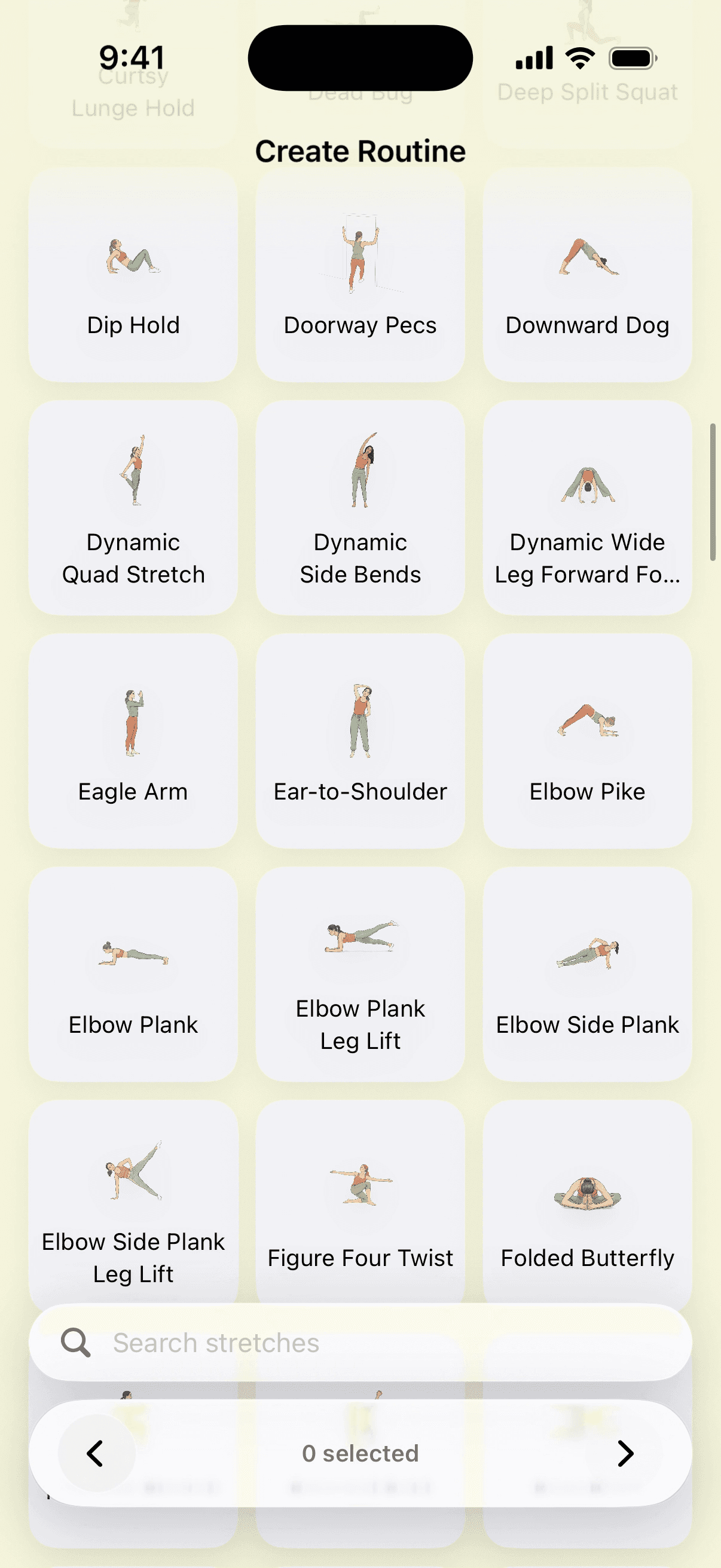 Create a custom routine