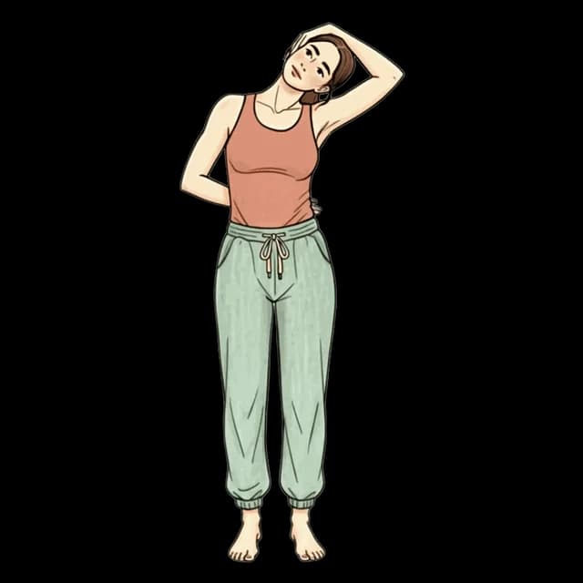 Ear-to-Shoulder illustration