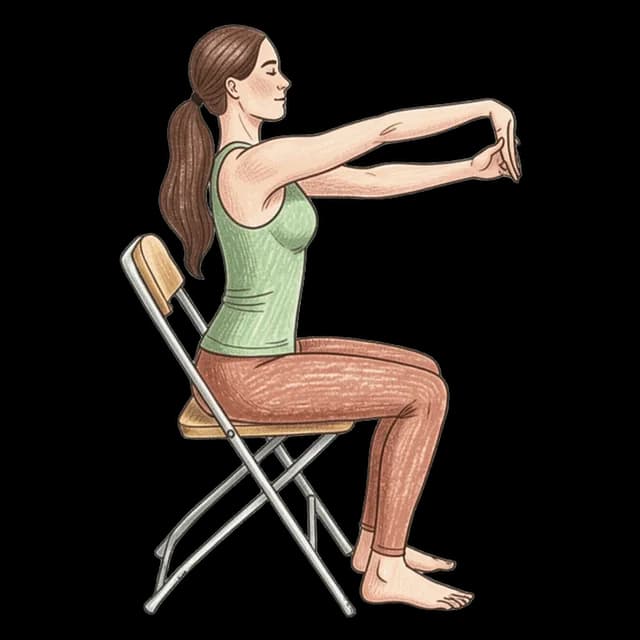 How to do Forearm Stretch: illustration of the pose