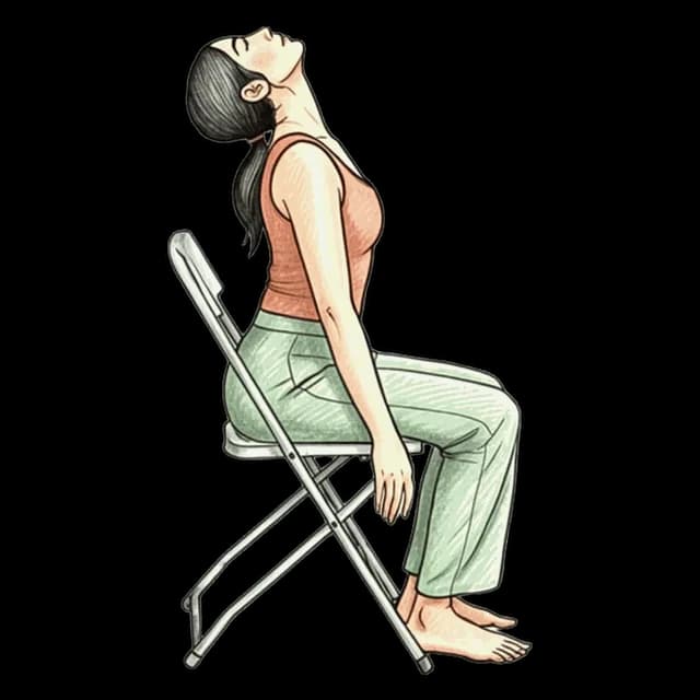 Neck Tilts (Up & Down) illustration