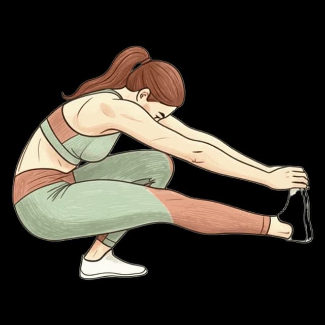 Pistol Squat Hold illustration