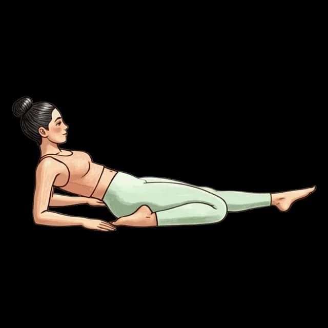 How to do Quad Stretch: illustration of the pose