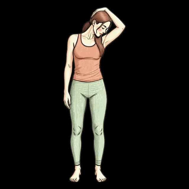 How to do Scapula Stretch: illustration of the pose
