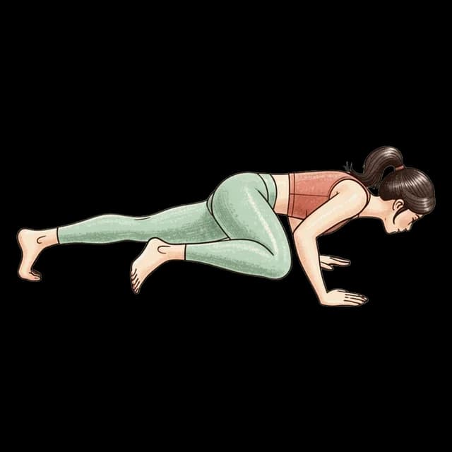 Spiderman Push Up Hold illustration